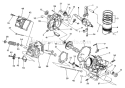 Page A Diagram and Parts List for 9898-2  Briggs and Stratton Pressure Washer